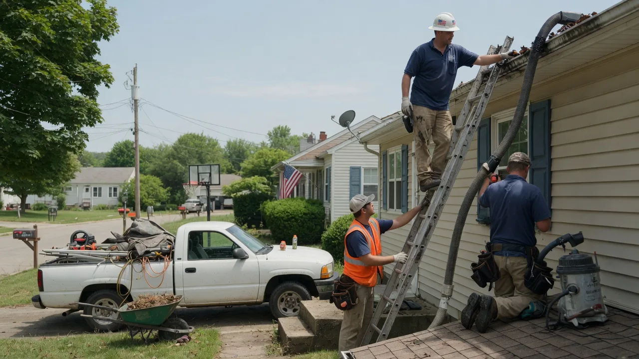 Gutter Installation in Pleasantville, OH near me